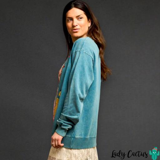 Sudadera Amor Propio Anabel Lee Oversize Fade Out  [2]