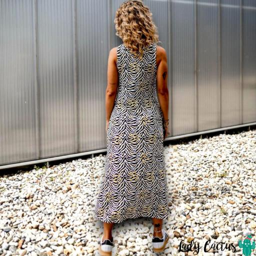 Vestido Zebra Mad Influence [1]