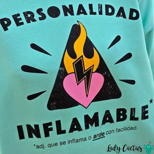 Sudadera Personalidad Inflamable de Aire Retro [5]