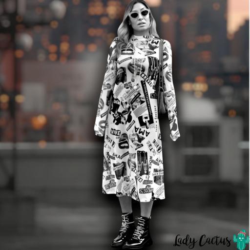 Vestido College Blanco Aire Retro [6]