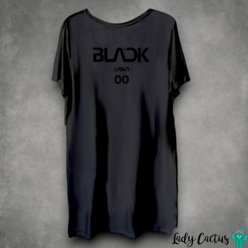 Camiseta de mujer Lasal larga BARBIE negro | Lady Cactus | Edición limitada [1]