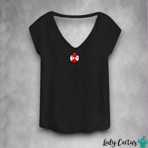 Camiseta Rabbit Negro Desgastado de LASAL [3]