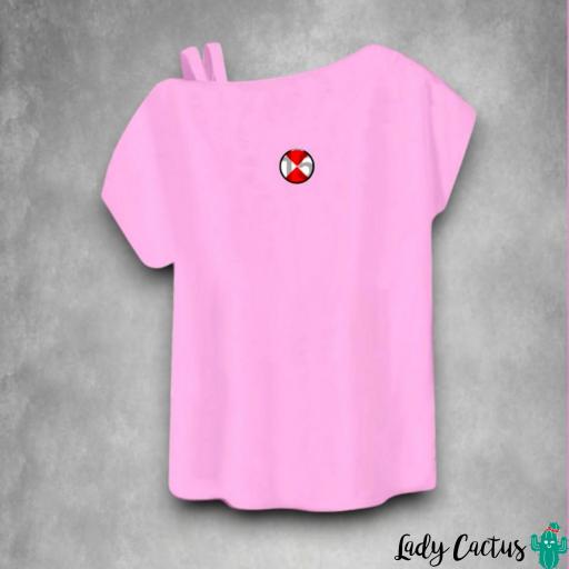 Camiseta Bad Party Rosa de LASAL [3]