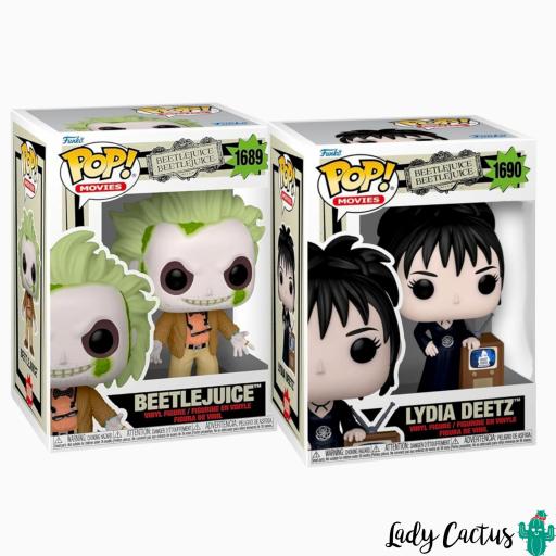 Pack Funko Pop Beetlejuice y Lydia – Beetlejuice 