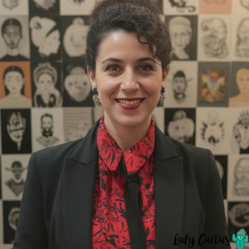 Pendientes Corazón Brillo Multicolor Lady Cactus [3]