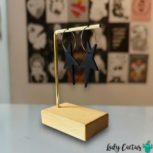 Pendientes Estrella Noche Lady Cactus [1]
