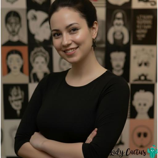 Pendientes Estrella Noche Lady Cactus [2]