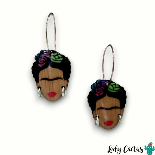 Pendientes Frida Flores Lady Cactus [2]