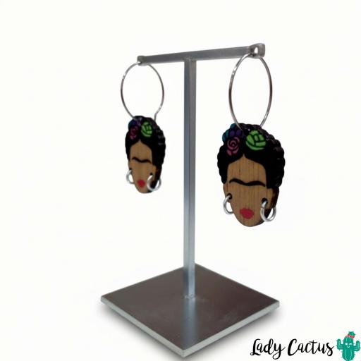 Pendientes Frida Flores Lady Cactus [3]