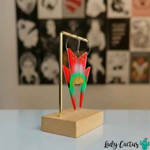 Pendientes Maxi Rayos Tropicales Lady Cactus [1]