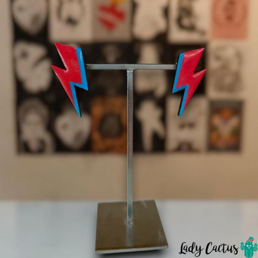 Pendientes Rayos Bowie Lady Cactus