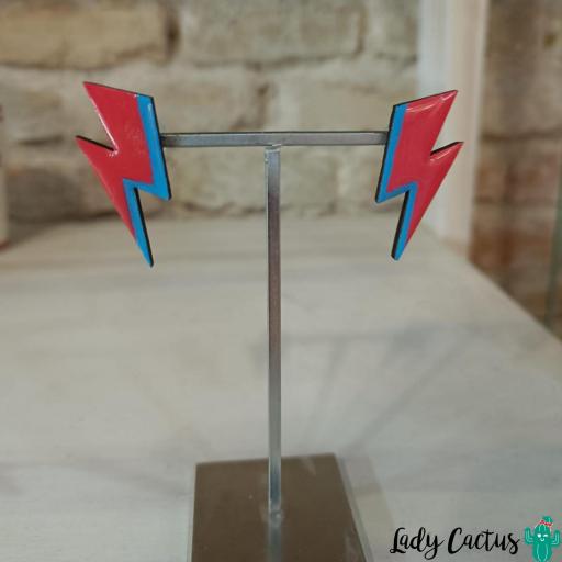 Pendientes Rayos Bowie Lady Cactus [1]