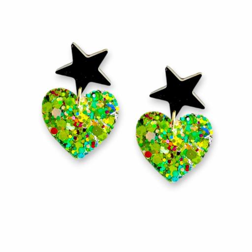 pendientes_originales_corazón_verde_lady_cactus [1]