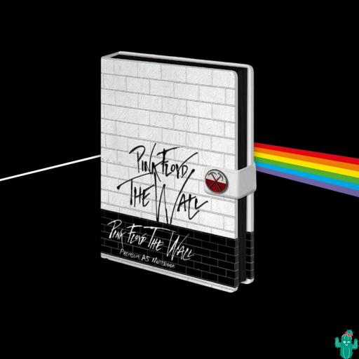 Cuaderno A5 Premium - Pink Floyd The Wall - Cultura Pop y Música.  Productos con Licencia Oficial
