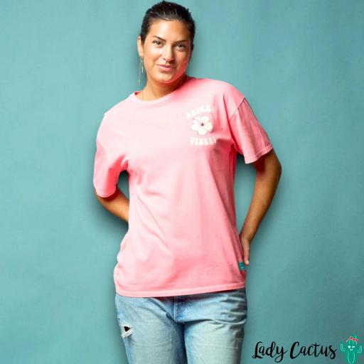 Camiseta Surf Rosa de Anabel Lee