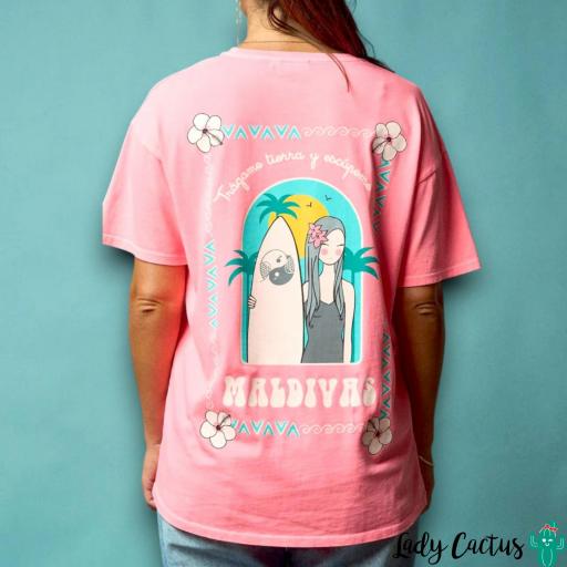 Camiseta Surf Rosa de Anabel Lee [3]