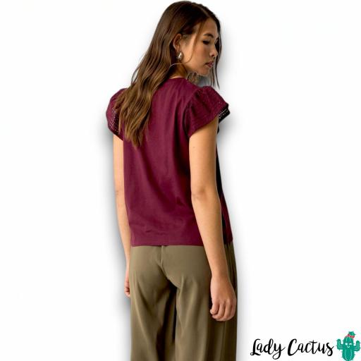 Camiseta Graciosa Morada de Tiffosi [1]