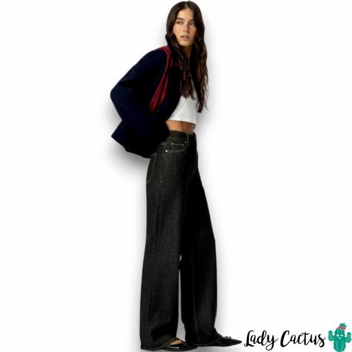 Jeans Bonnye Negro Brillante de Tiffosi [2]