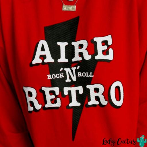 Sudadera Aire Retro Rock Roja Aire Retro [5]