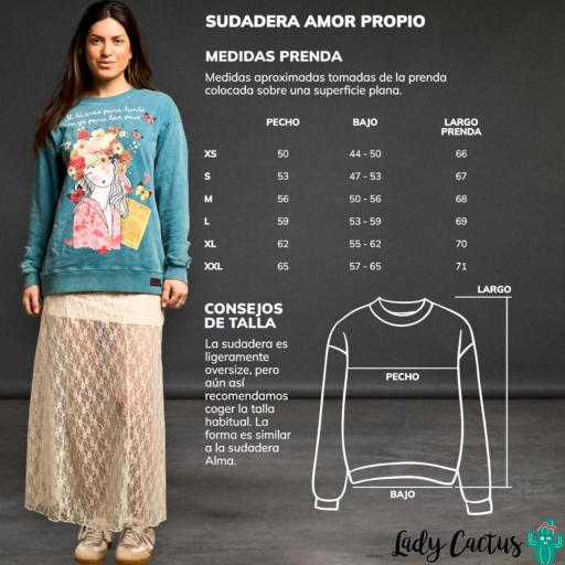 Sudadera Amor Propio Anabel Lee Oversize Fade Out  [7]