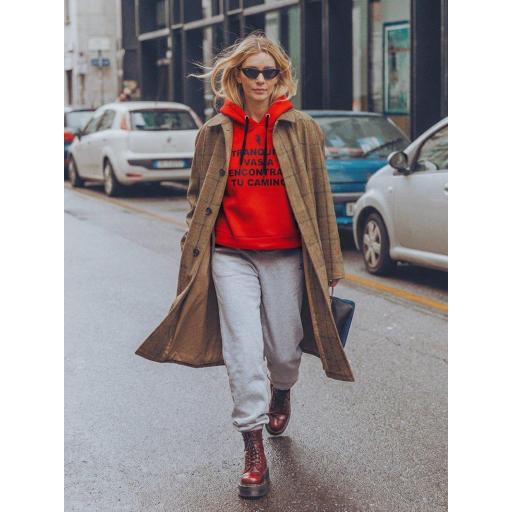 Sudadera Hoddie "Tranquila" Roja [1]