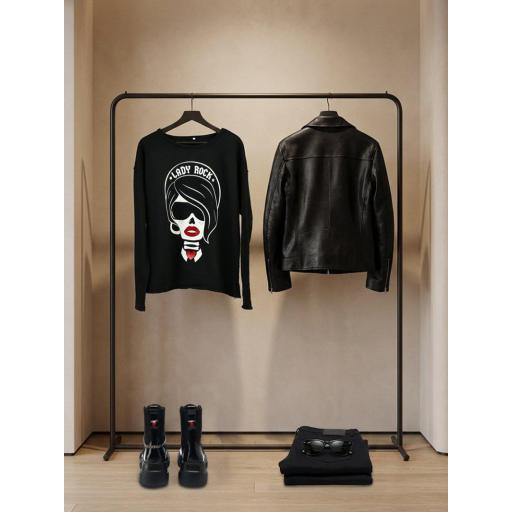 Sudadera "Lady Rock" de Aire Retro [4]