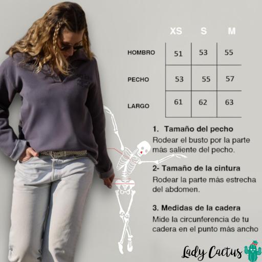 Sudadera Mas Vida Gris Aire Retro [5]