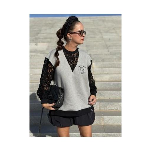 Sudadera over Lace Rebel de Noc the brand [3]