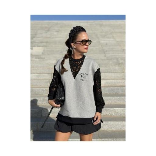 Sudadera over Lace Rebel de Noc the brand [4]