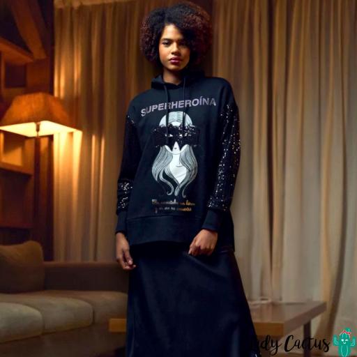 Sudadera Superheroína Anabel Lee