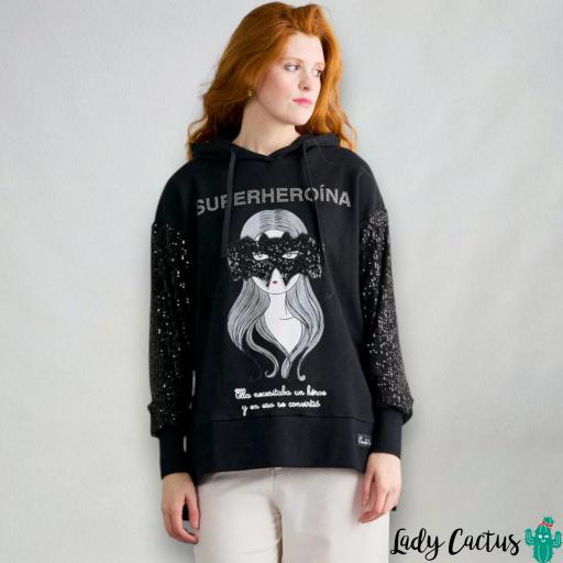 Sudadera Superheroína Anabel Lee [3]