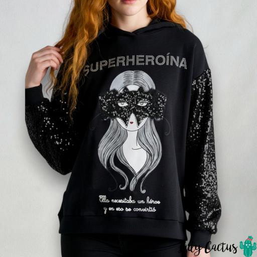 Sudadera Superheroína Anabel Lee [6]