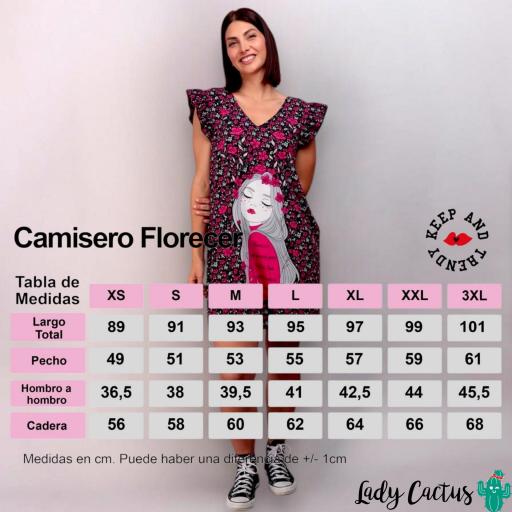 Vestido Camisero Florecer Keep and Trendy  [6]