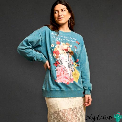 Sudadera Amor Propio Anabel Lee Oversize Fade Out  [1]