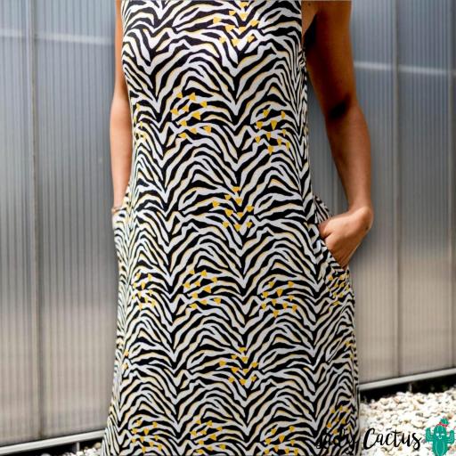 Vestido Zebra Mad Influence [2]
