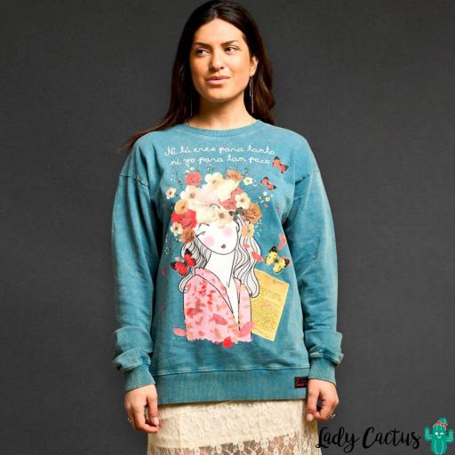 Sudadera Amor Propio Anabel Lee Oversize Fade Out  [4]