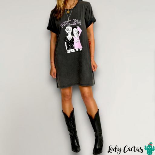 Vestido Festival Fade Out Aire Retro [3]