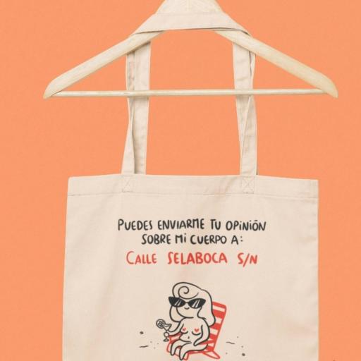 Tote Bag con Mensaje de María Gómez - Calle Selaboca [2]