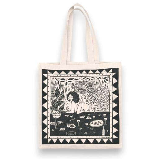 Tote bag Sobremesa de María Gómez Ilustradora