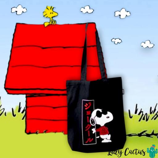 Totebag de Snoopy - Cultura Pop y Música.  Productos con Licencia Oficial