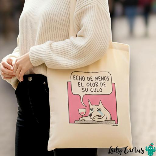 Tote Bag Echo de Menos María Gómez Lady Cactus [3]
