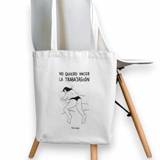 Tote bag Trabajasion de María Gómez Ilustradora [2]