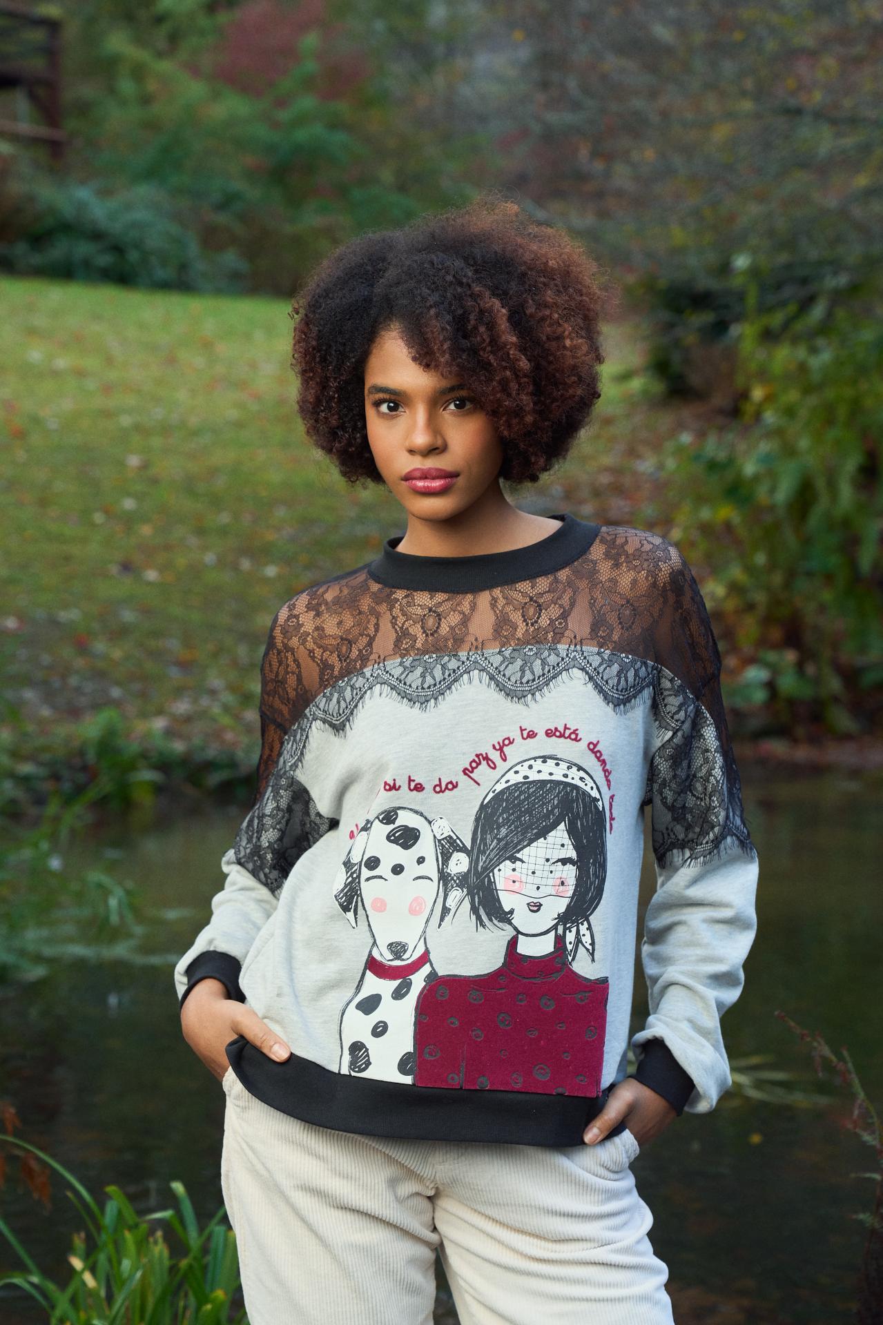 Sudadera Dálmata de Anabel Lee