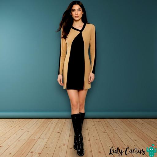 Vestido Camel de Minueto [0]