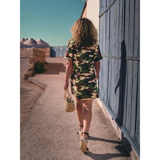 Vestido camuflaje "revolucionaria" de Aire Retro [3]