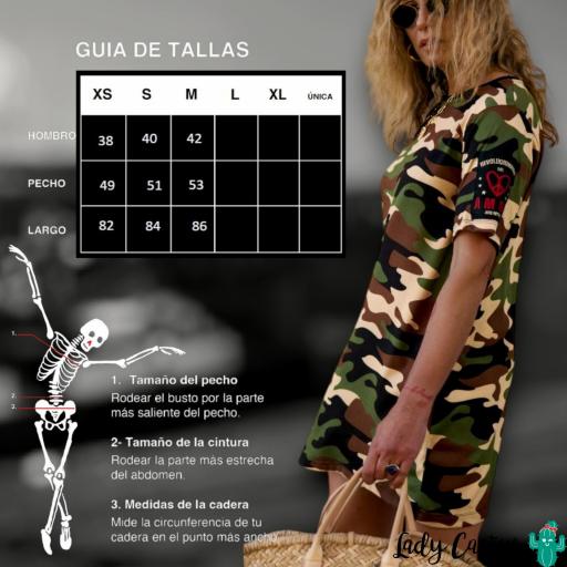 Vestido Camuflaje Revolucionaria Aire Retro [6]