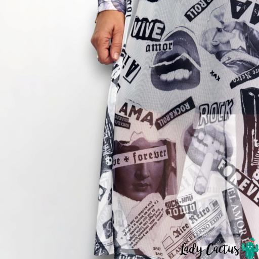 Vestido College Blanco Aire Retro [3]