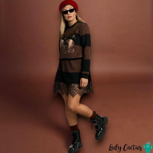 Vestido Forever Blonda Aire Retro [1]