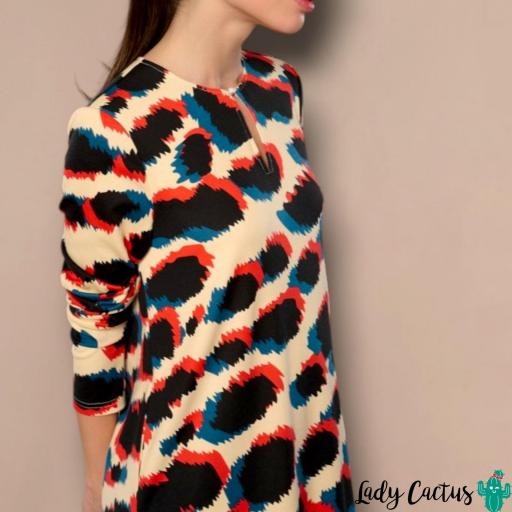 Vestido Mattea de Minueto crema [3]