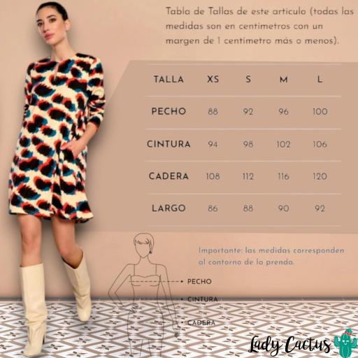 Vestido Mattea de Minueto crema [4]
